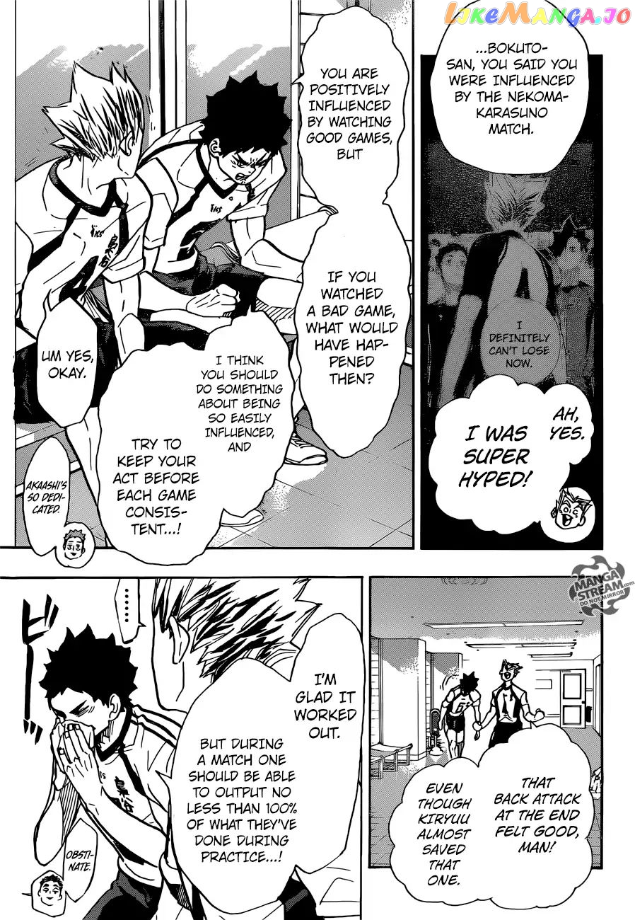 Haikyuu!!, Chapter 337 image 15